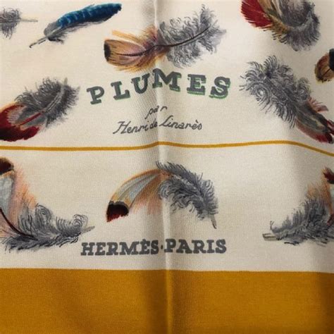 hermes carre maxi plume|Hermes plumes waffle box.